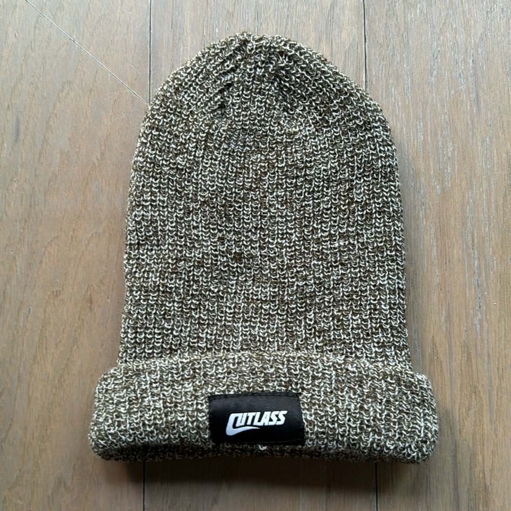 Cutlass Men’s Tan Beanie Cap
